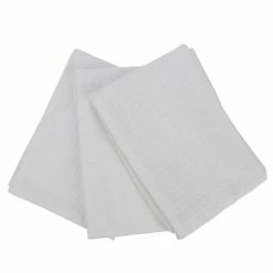 Rans - London Waffle Tea Towel White Set 3pce