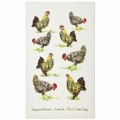 Susie Crooke - Chooks Tea Towel